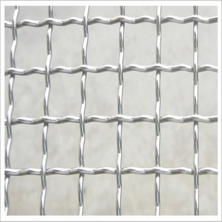 Plain Crimped wire mesh for the construction industry