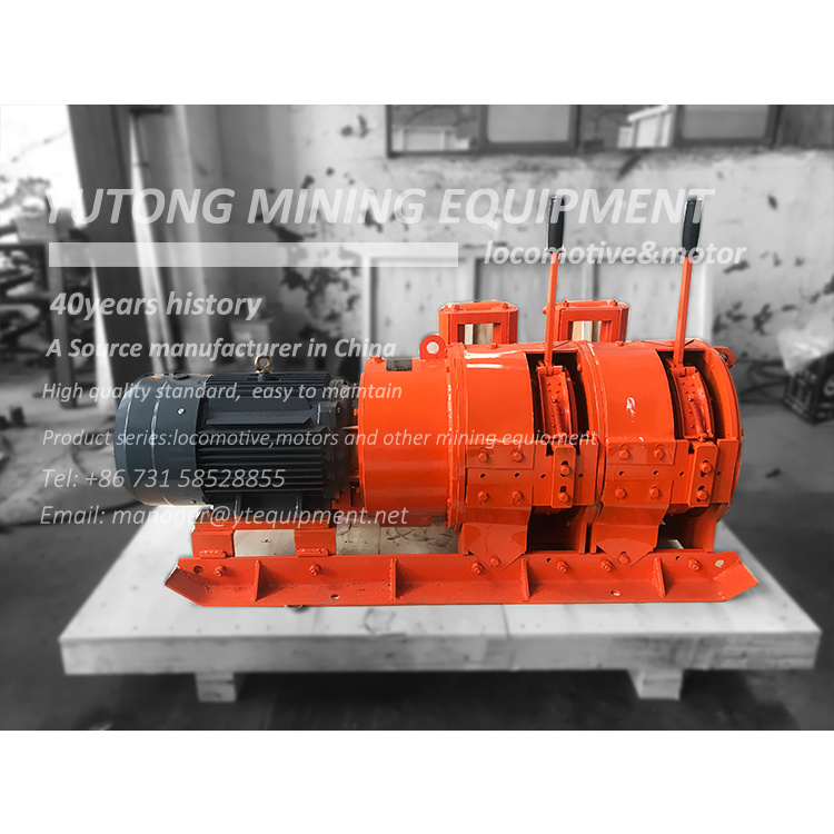 15kw Double Drum Scraper Rake Electric Winch for Mining