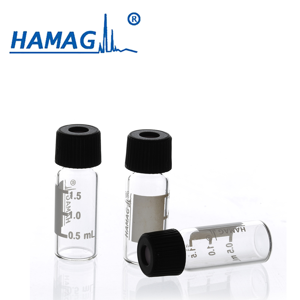 8425 2ml clear screw top vial with patch