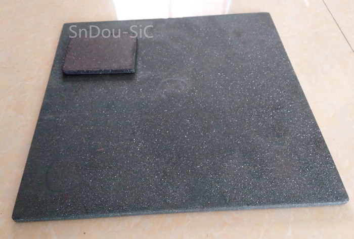 RSiC plate SiC Slab batt by recrystallized silicon carbide from china sndou sic ceramics factory