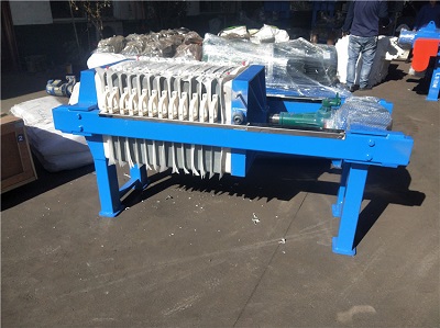 Jack filter press including plate frame filter press and box filter press
