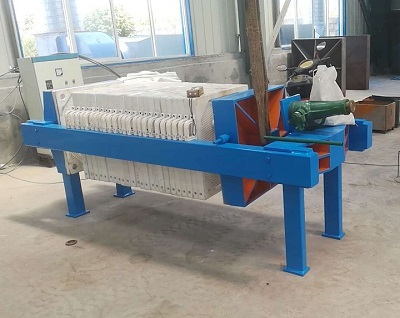 Jack filter press including plate frame filter press and box filter press