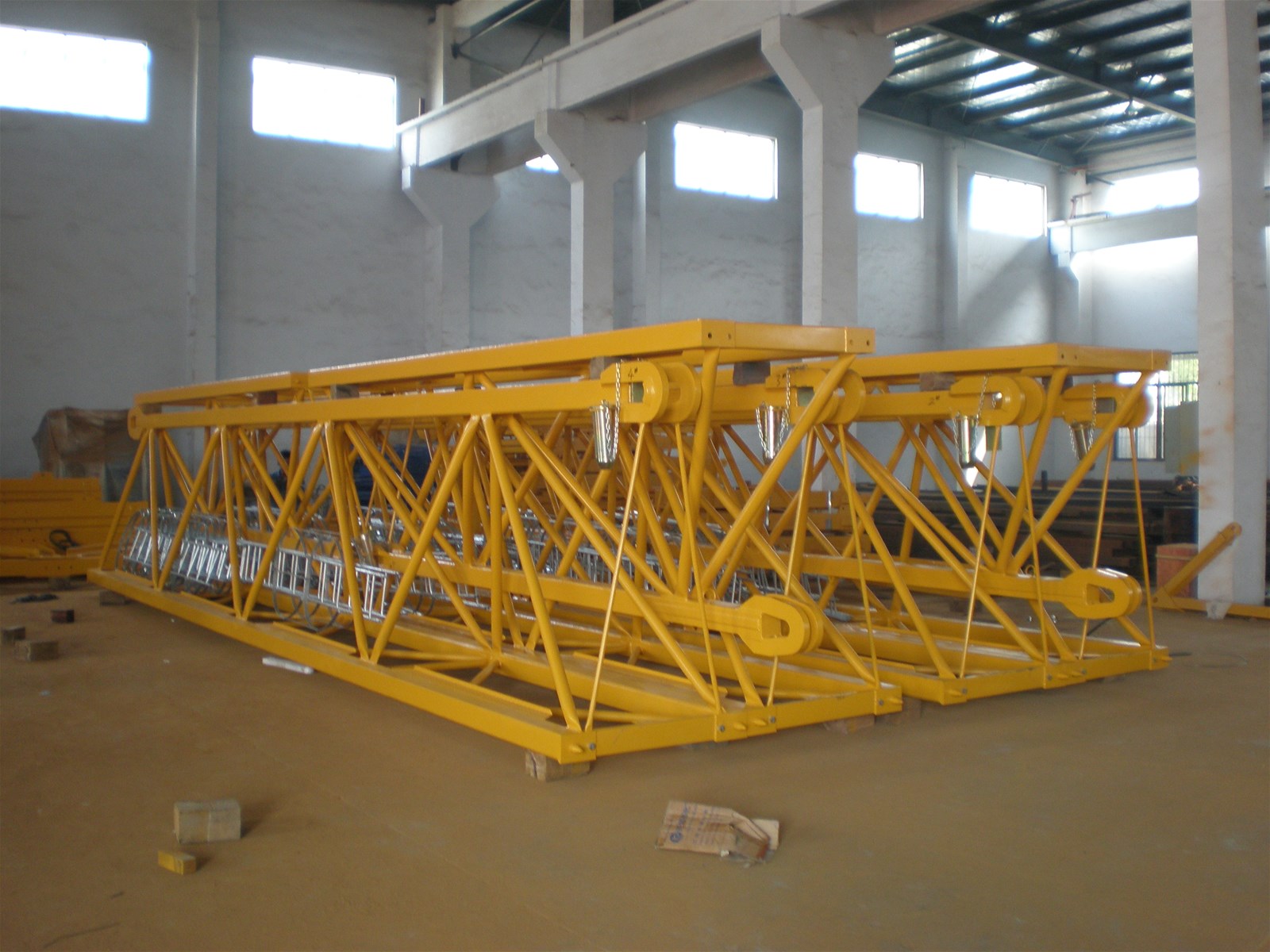 tower crane model jib mast section