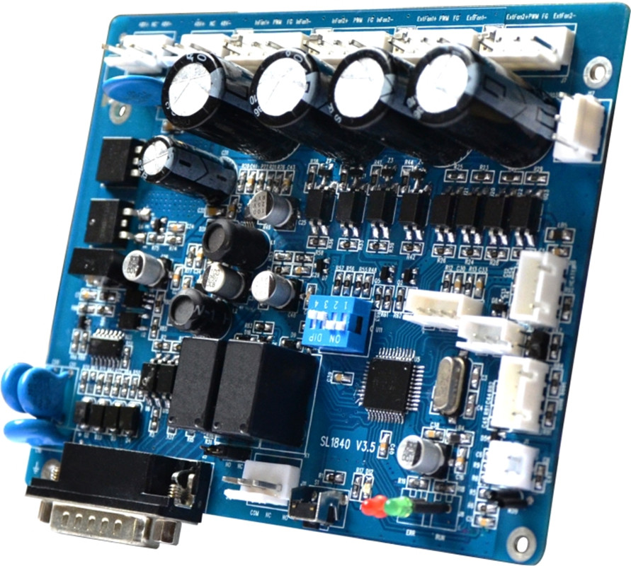 SL1840N5 fan controller for HVAC and heat pump units from syslab