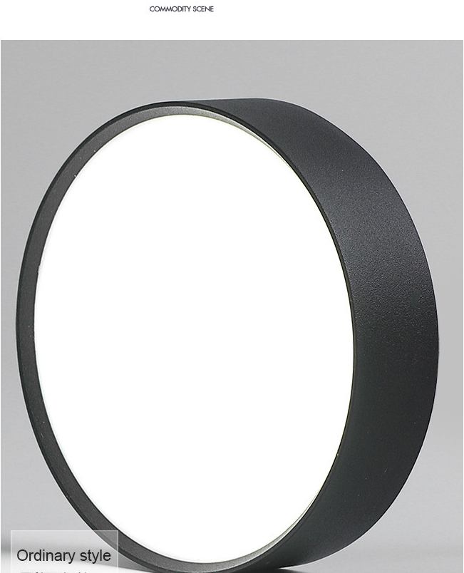 LED openfitting downlight LED small ceiling lamp holefree bedside aisle porch downlight