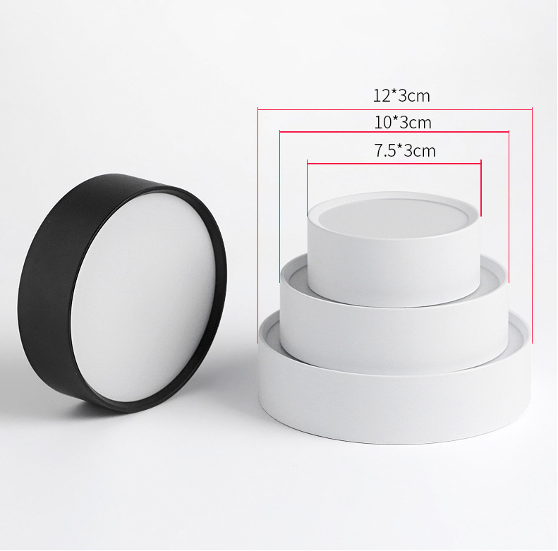 LED openfitting downlight LED small ceiling lamp holefree bedside aisle porch downlight