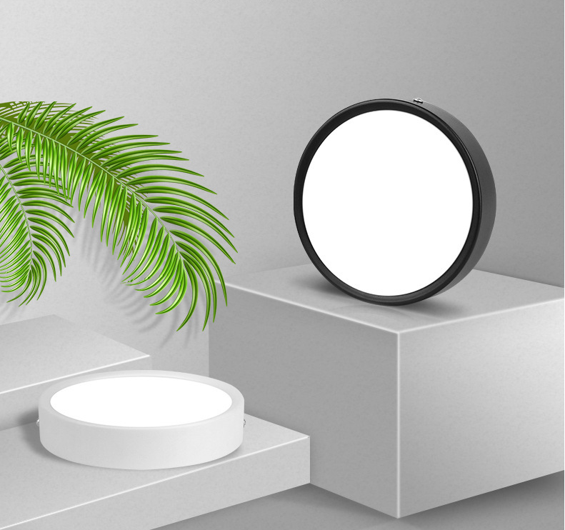 LED openfitting downlight LED small ceiling lamp holefree bedside aisle porch downlight