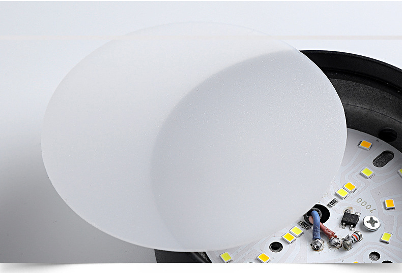 LED openfitting downlight LED small ceiling lamp holefree bedside aisle porch downlight