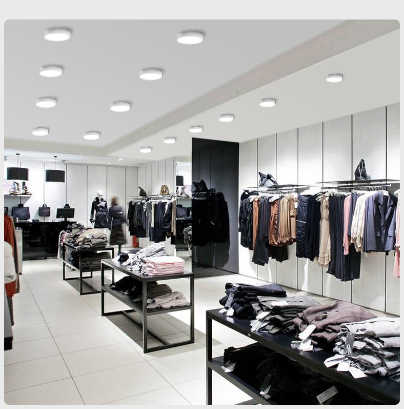 LED openfitting downlight LED small ceiling lamp holefree bedside aisle porch downlight