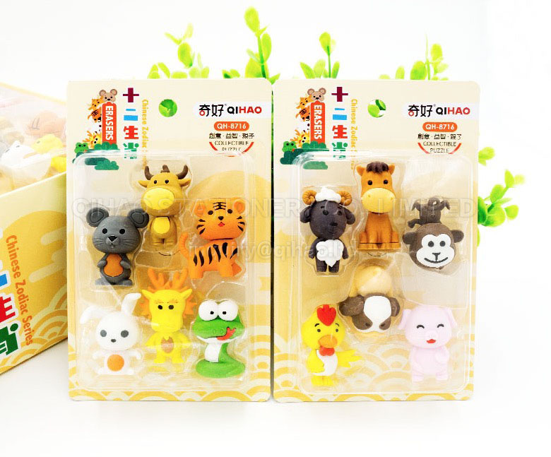 Lovely Animal 3D Eraser Promotional Gift