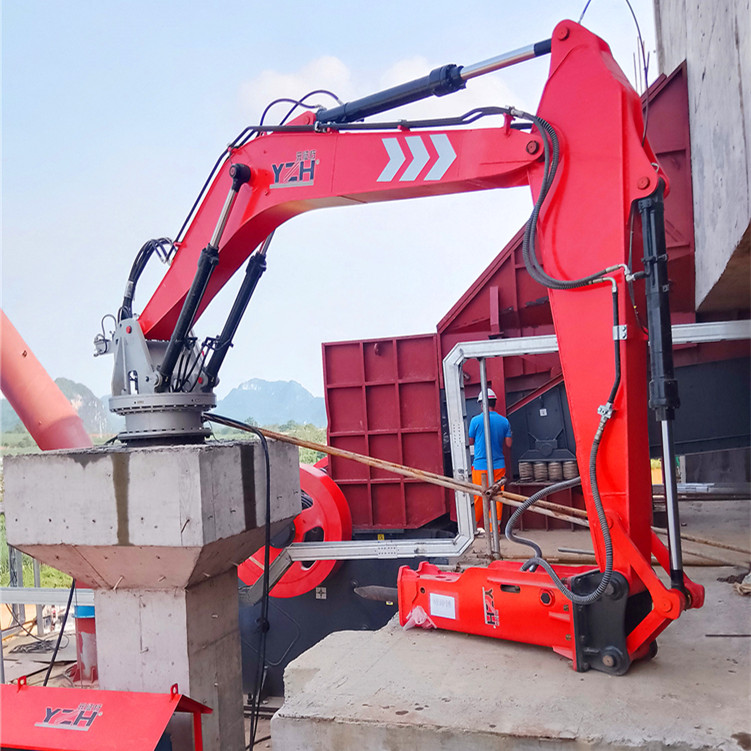 YZH Brand Pedestal Rockbreaker System