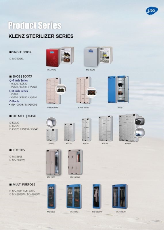 Clothes uniform sterilizer cabinet