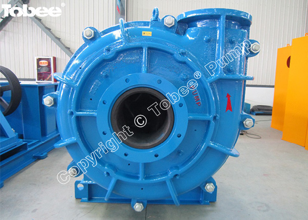 Tobee AHR rubber lined slurry pumps are similar to AH metal lined slurry pump in structure