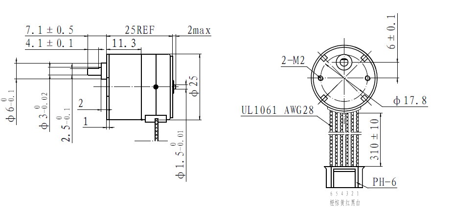 Stepper motor deceleration motor