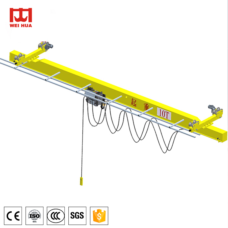 Single beam European model overhead crane