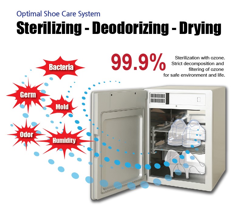 Shoes sterilizer dryer deodorizer