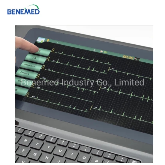 for Hospital Use Portable Digital Electrocardiograph 18 Channel ECG Machine