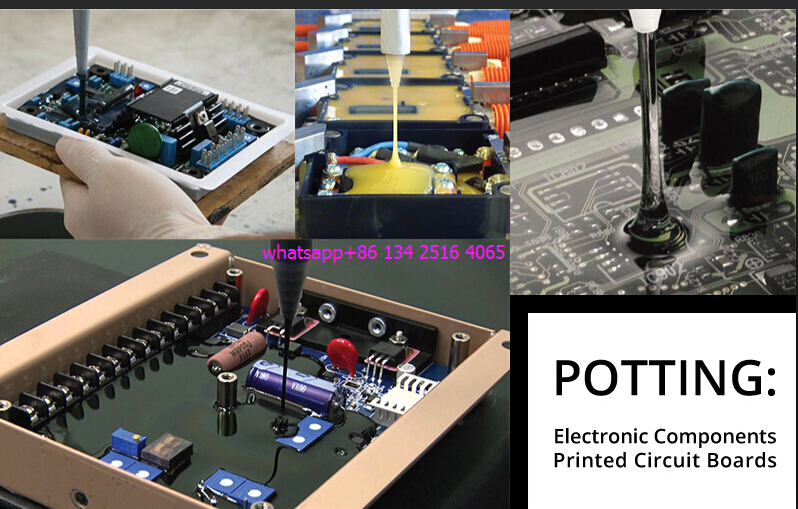 China buzzer epoxy Potting Machine
