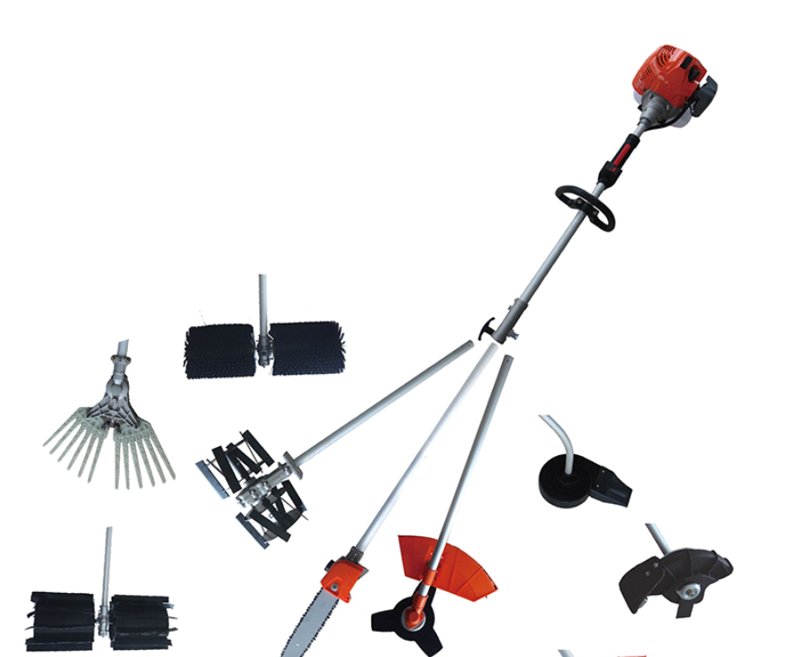 OEM Multi Function Brush Cutter, 1.35KW Multi Function Brush Cutter, Gas Powered Pole Hedge Trimmer