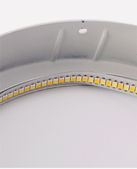 LED PANEL LAMP 6W 12W 18W 24W ROUND SQUARE KITCHEN AISLE NONPERFORATED ANTIFOG LAMP