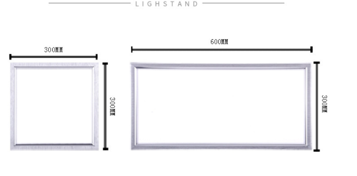 LED INTEGRATED PANEL LIGHT 300300 OFFICE KITCHEN BATHROOM ALUMINUM BUCKLE BATHROOM PANEL FLAT LIGHT