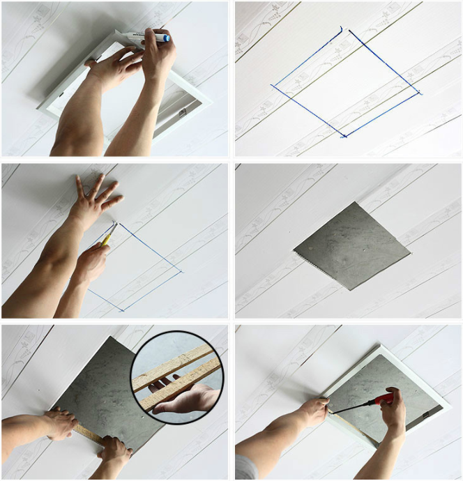 LED INTEGRATED PANEL LIGHT 300300 OFFICE KITCHEN BATHROOM ALUMINUM BUCKLE BATHROOM PANEL FLAT LIGHT