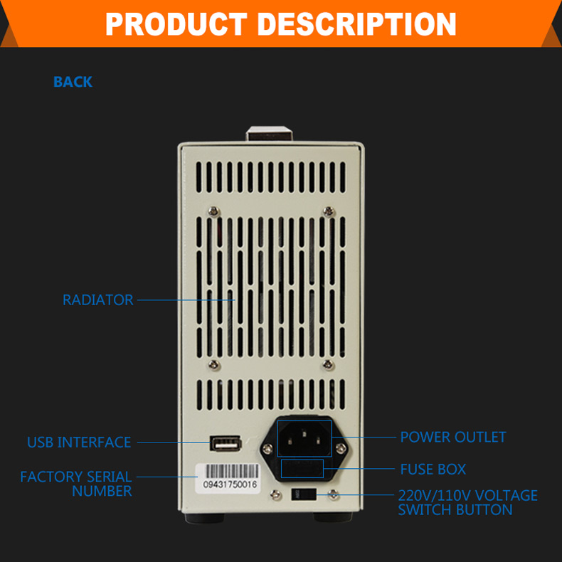 Electrical Load 150V 30A15A 150W Professional Programmable Digital DC Load Electronic Battery Tester Meter