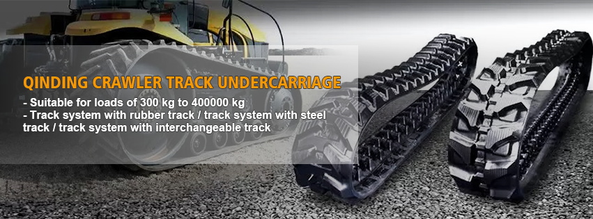 Discount Factory Designed Customized Rubber Running Track Undercarriage Assy for Excavator