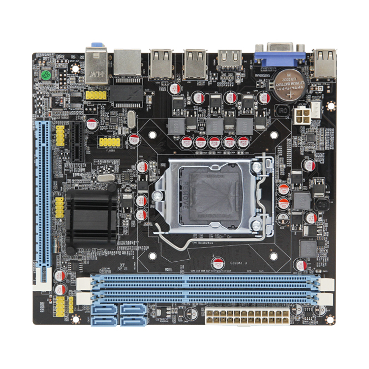 Factory sold at a low price h61 motherboard ddr3 lga 1155 for Desktop PC origined China