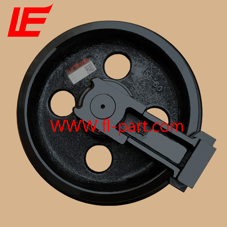 Mini excavator R55R60 front idler for Hyundai undercarriage parts