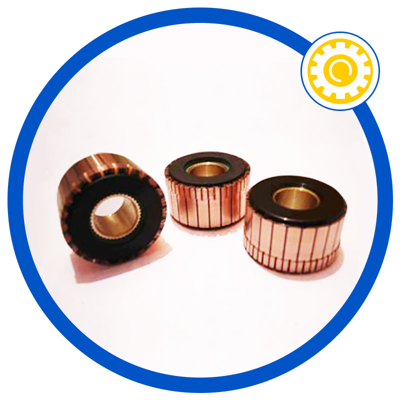 Quality Segment Commutator with reinforced ring and brass bush for Power tools motor