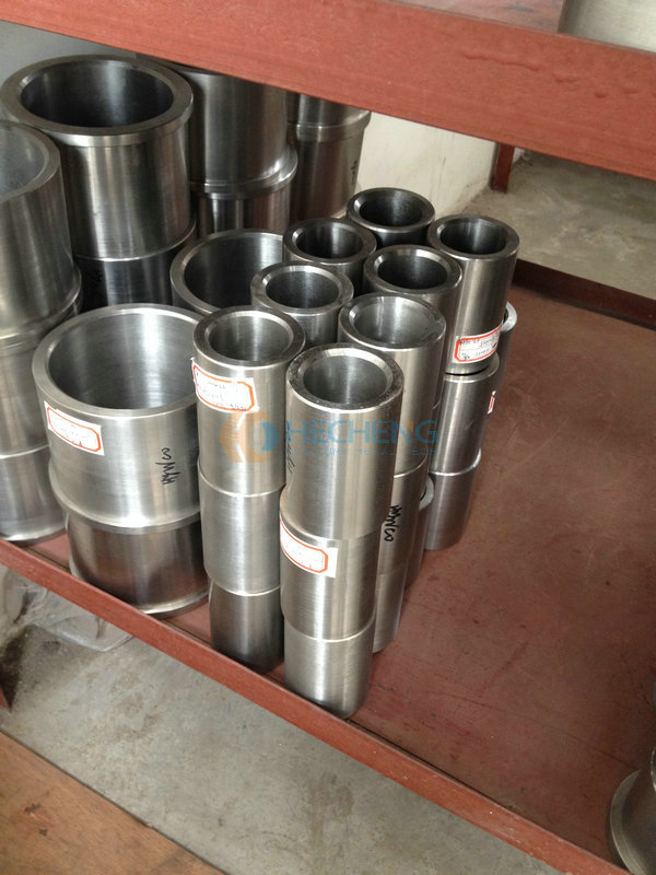 cast bush and sleeve for sink and stabilizer rolls