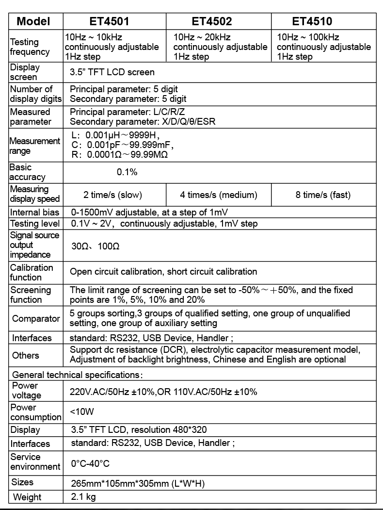 1Mhz Lcr Benchtop Digital Bridge Desktop Lcr Tester Meter Capacitance Resistance Impedance Inductance Measure 1Mhz Lcr Benchtop Digital Bridge Desktop Lcr Tester Meter Capacitance Resistance Impedance Inductance Measure