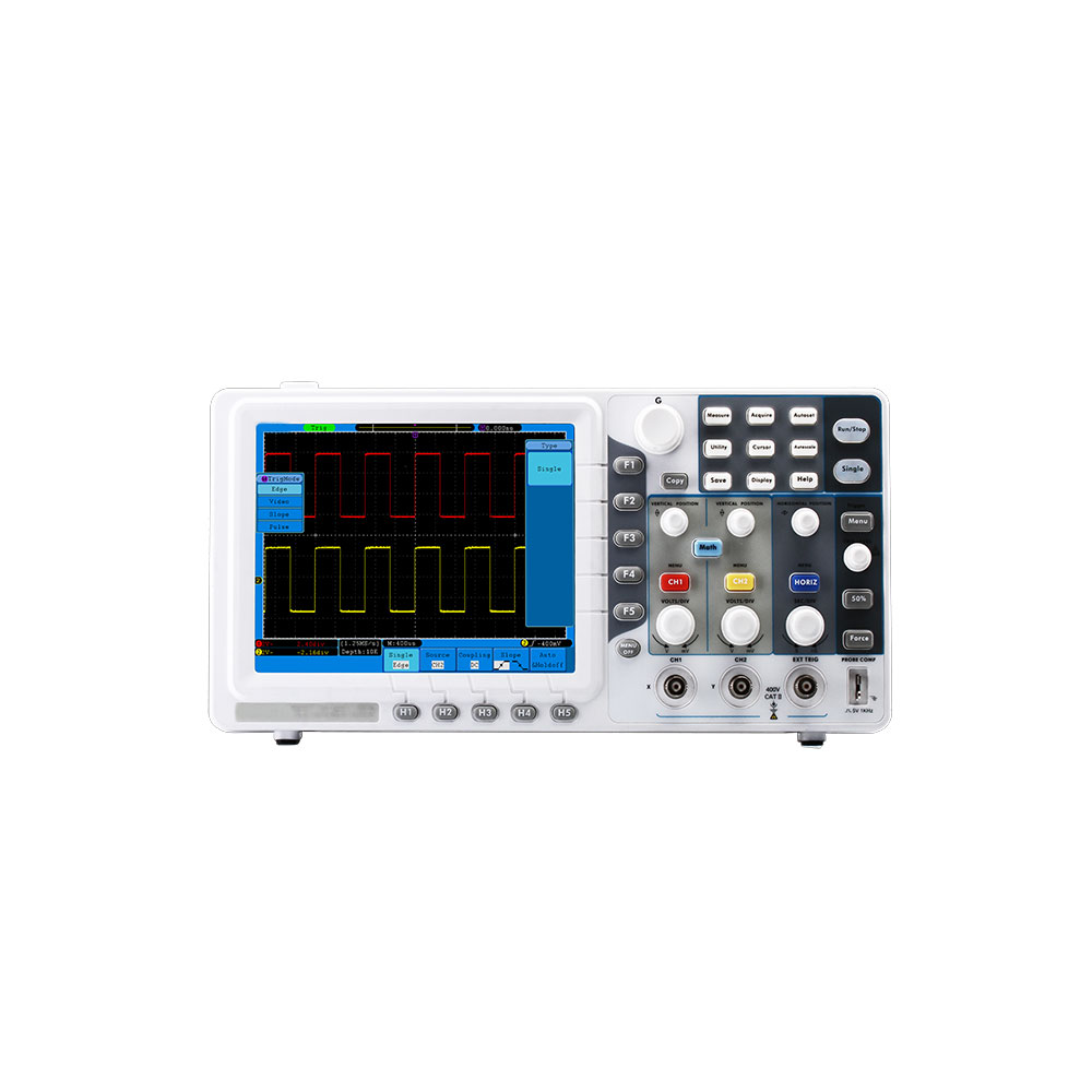 2 Channels 50MHz 8 Inches TFT High Resolution LCD Display Digital Oscilloscope
