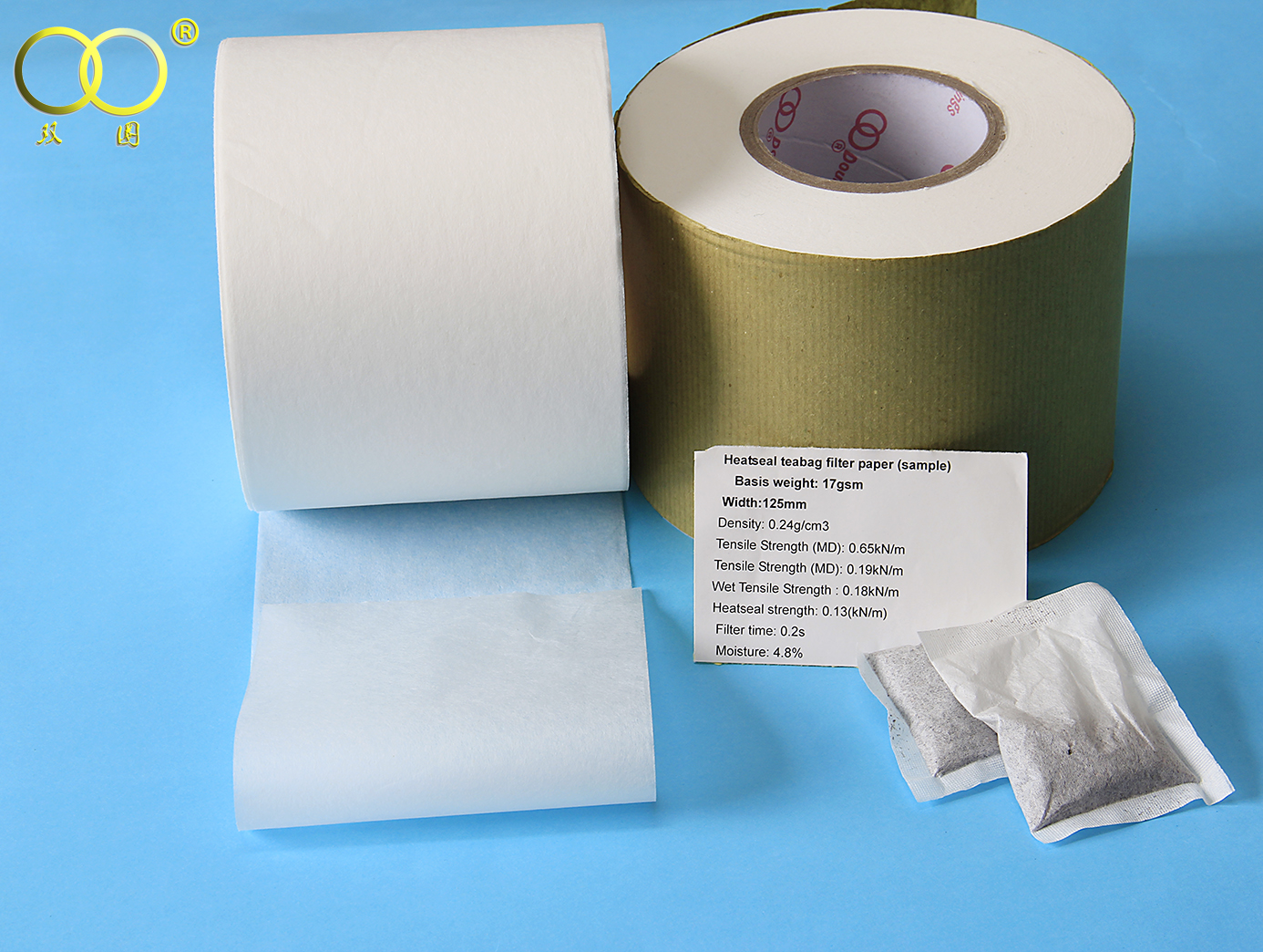 165g heatseal tea bag filter paper