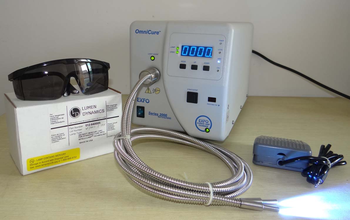 EXFO OmniCure S2000 UVVISIBLESPOT CURING SYSTEM