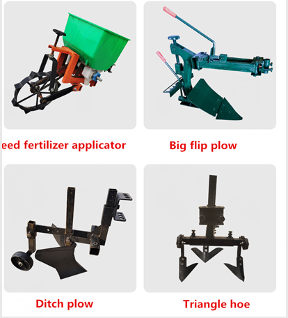 Chain track tiller Cultivators