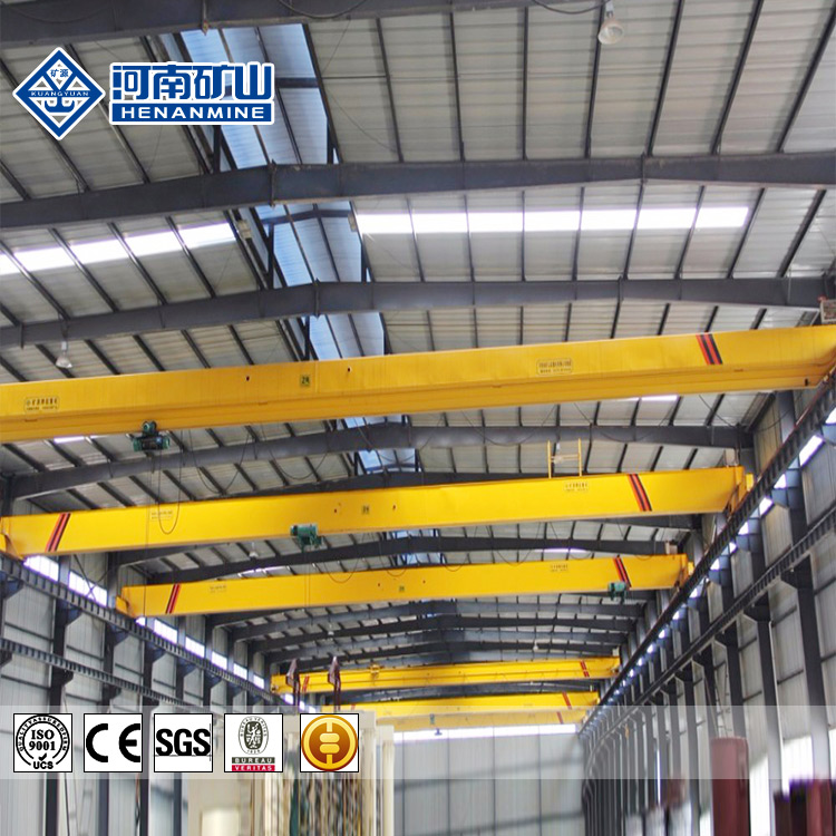 20 ton Single Girder Overhead Crane With Electric Wire Rope Hoist