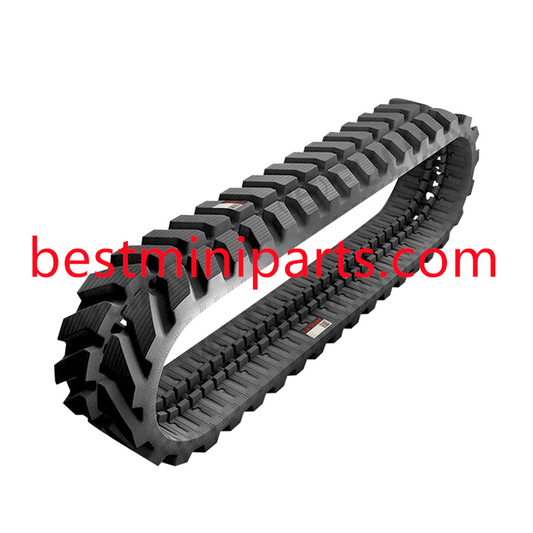 3208648 Rubber Track Undercarriage EX80 EX90 EX100 EX200 EX700 Chassis Parts Mini Crawler Excavator Loader Bulldozer