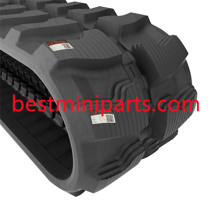 3208648 Rubber Track Undercarriage EX80 EX90 EX100 EX200 EX700 Chassis Parts Mini Crawler Excavator Loader Bulldozer