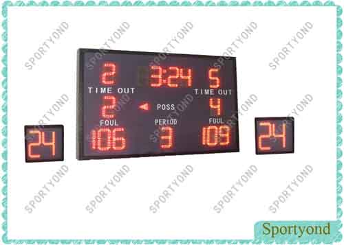 Electronic Basketball Scoreboard Timer & Shot Clock