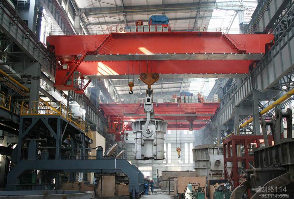 Heavy Duty Overhead Crane for Metallurgy