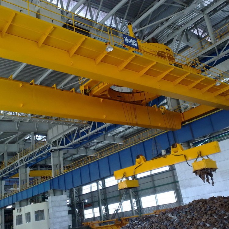 5T QL Span 16m height 8m Hang Beam Double Girder Overhead Crane A5A7 3P 220440 V50hz60HZ