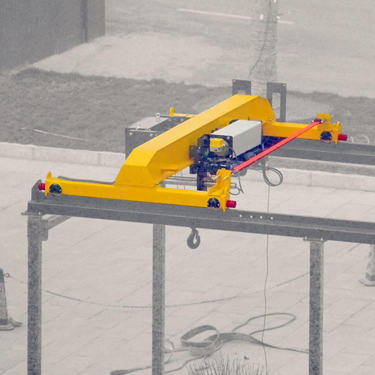 lightWeight Remote Control European Style Single Girder Overhead Crane