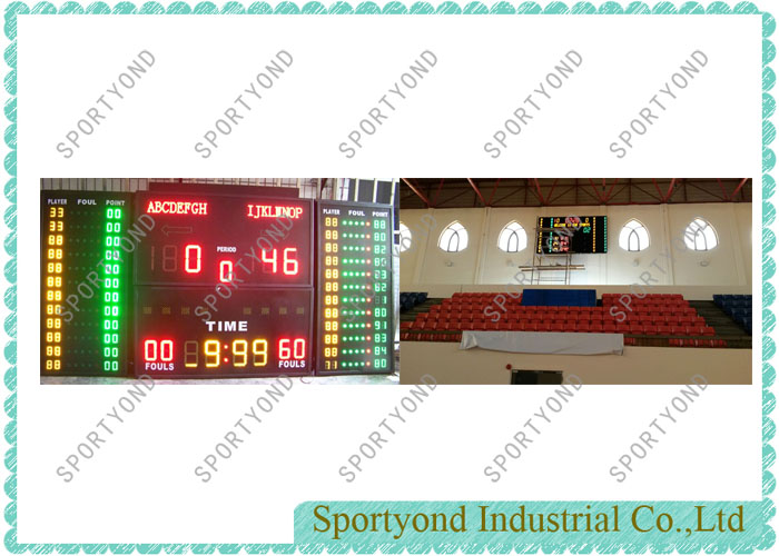 Basketball Electronic Scoreboard and Shot Timer