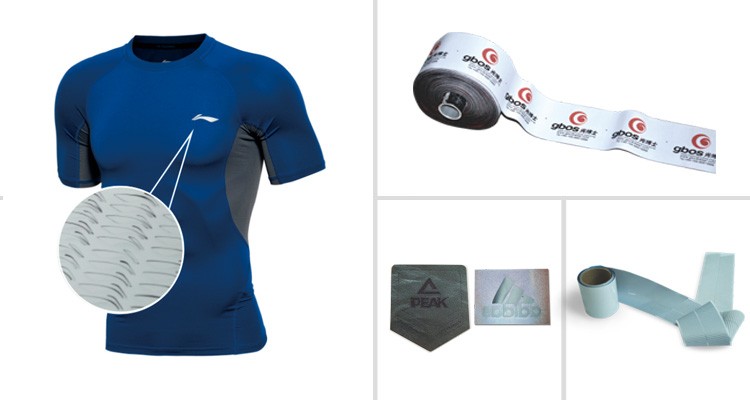 GBOS Apparel CO2 Clothing Auto Feeding System Kiss Cut bonding Fabric Marking Laser Engraving Machine 60W