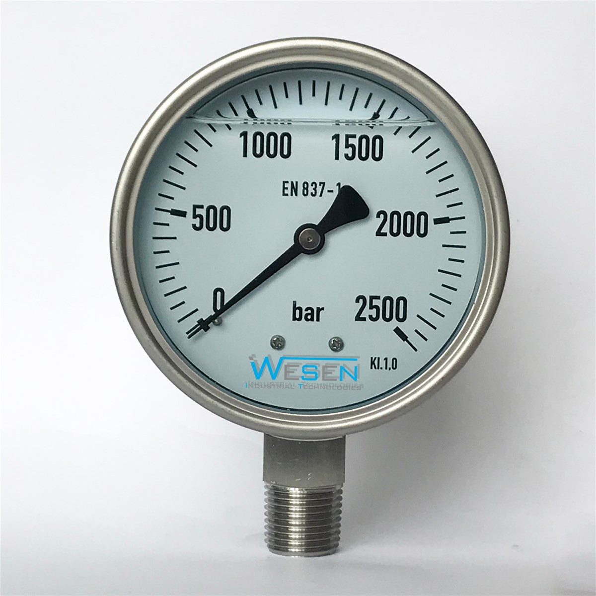 WESEN All Stainless Steel Pressure Gauge Manometer