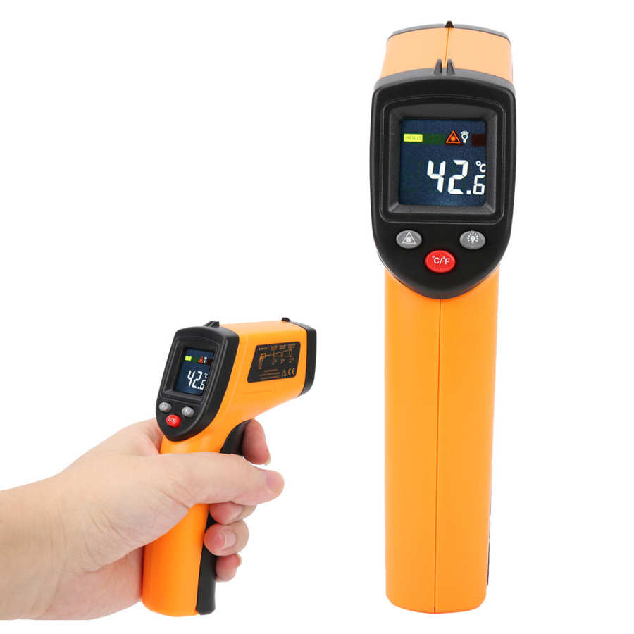 Thermometer Industrial Infrared Temperature Meter for Water Outdoor Testing Tools