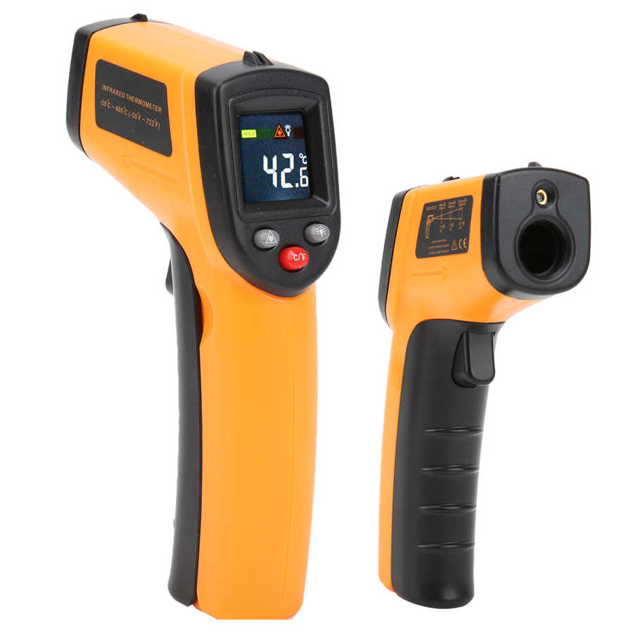 Handheld Infrared Thermometer Non-Contact Temperature Counting Display Laser Thermometers