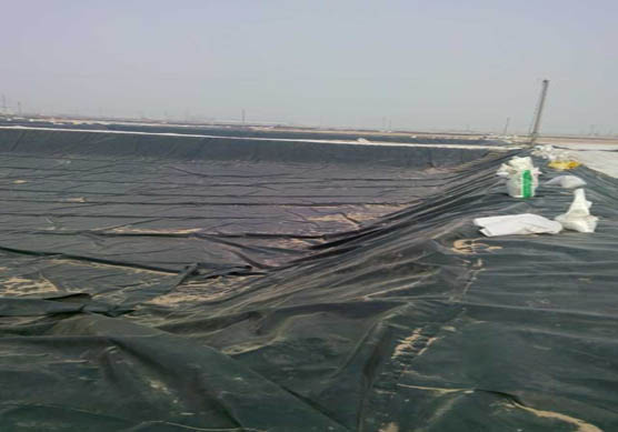 HDPE Geomembrane for Rainwater Collection Landfill Mine Pond Liner In 0510 Mm